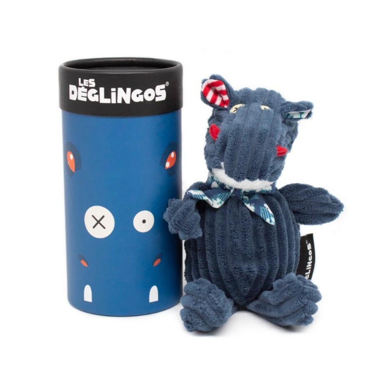 Peluche avec boîte cadeau.