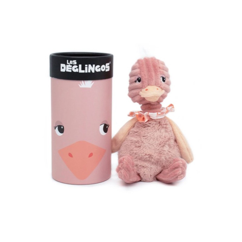 Peluche avec boîte cadeau.